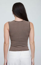 Load image into Gallery viewer, Striped Button Tank
