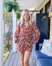 Load image into Gallery viewer, Autumn Florals Romper
