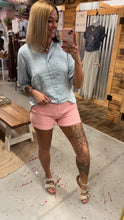 Load image into Gallery viewer, Pink Denim Shorts

