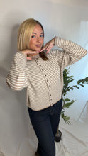 Load image into Gallery viewer, Fall Striped Cardigan
