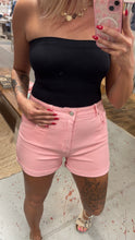 Load image into Gallery viewer, Pink Denim Shorts
