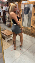 Load image into Gallery viewer, Ash Black Denim Shorts
