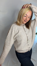 Load image into Gallery viewer, Fall Striped Cardigan
