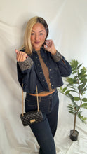 Load image into Gallery viewer, Leopard Cuff Denim Jeans
