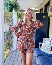 Load image into Gallery viewer, Autumn Florals Romper
