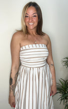Load image into Gallery viewer, Brown Striped Dress
