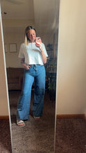 Load image into Gallery viewer, Denim Striped Pants (Set)
