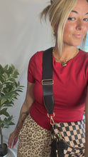 Load and play video in Gallery viewer, Dark red baby tee
